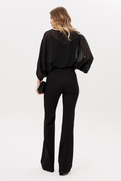 Брюки EOLA 2925.5 черный_меланж - фото 5