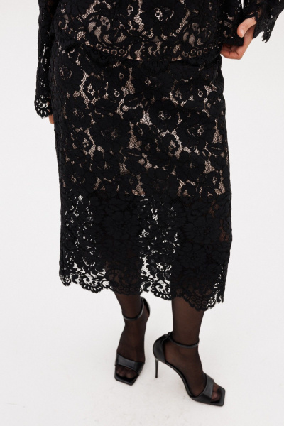 Блуза, юбка EOLA 2980 черный - фото 8