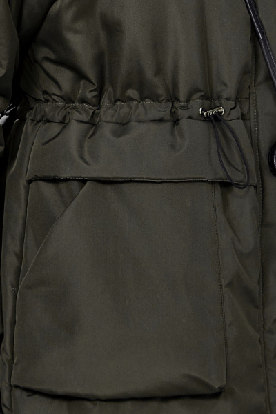 Пальто Lady Secret 8295 хаки - фото 8