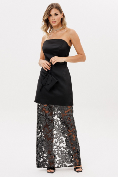 Юбка EOLA 2996 графит-черный - фото 7