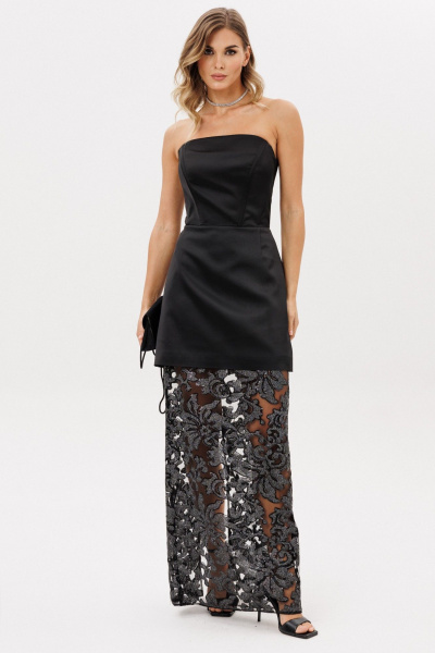 Юбка EOLA 2996 графит-черный - фото 4