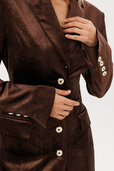 Платье EOLA 2998 коричневый - фото 7