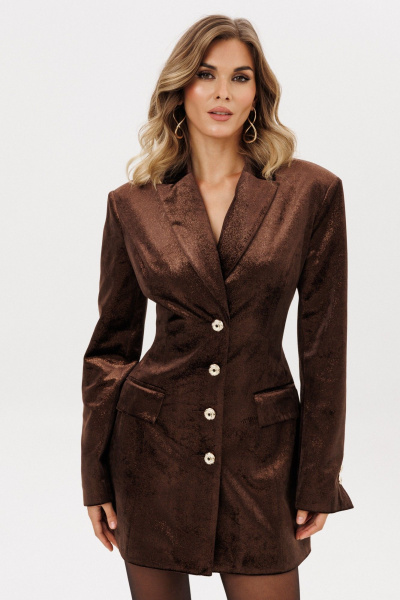 Платье EOLA 2998 коричневый - фото 1