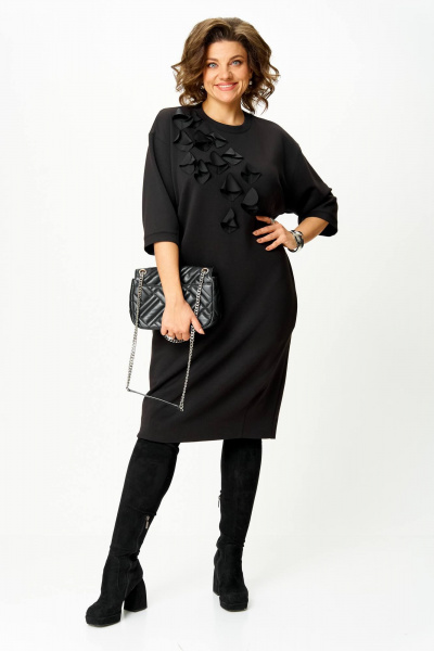 Платье Karina deLux M-1405 черный - фото 1