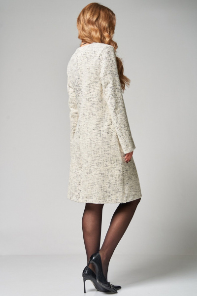 Платье Laikony L-963 экрю - фото 7