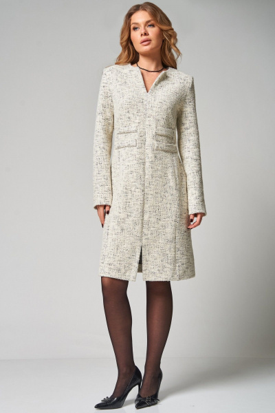 Платье Laikony L-963 экрю - фото 2