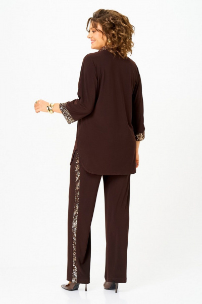 Блуза, брюки Svetlana-Style 3017 шоколад - фото 3