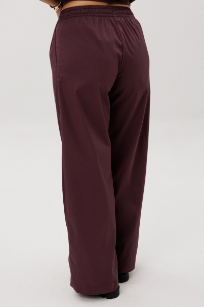 Блуза, брюки Ma Vie М-5806 бордовый - фото 6