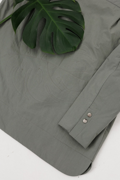 Рубашка Ma Vie М-704 светло-зеленый - фото 10