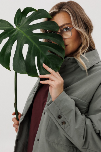 Рубашка Ma Vie М-704 светло-зеленый - фото 9