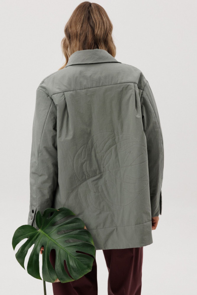 Рубашка Ma Vie М-704 светло-зеленый - фото 8