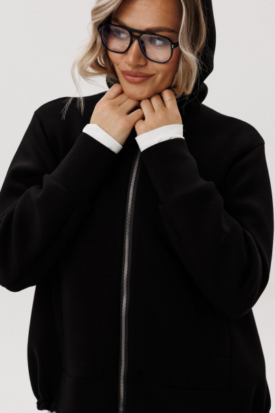 Джемпер, леггинсы Ma Vie М-705 черный - фото 9