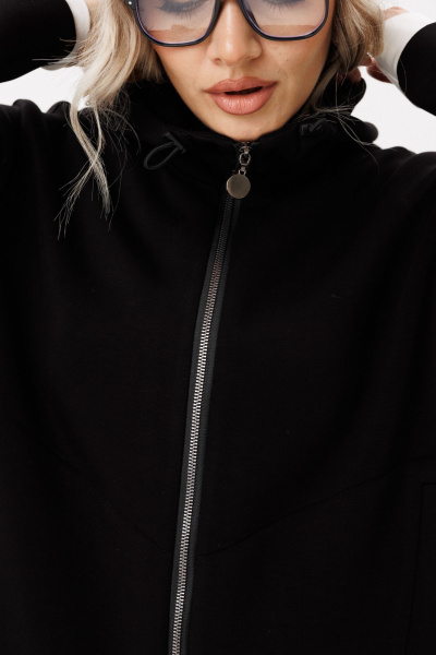 Джемпер, леггинсы Ma Vie М-705 черный - фото 8