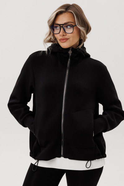 Джемпер, леггинсы Ma Vie М-705 черный - фото 7