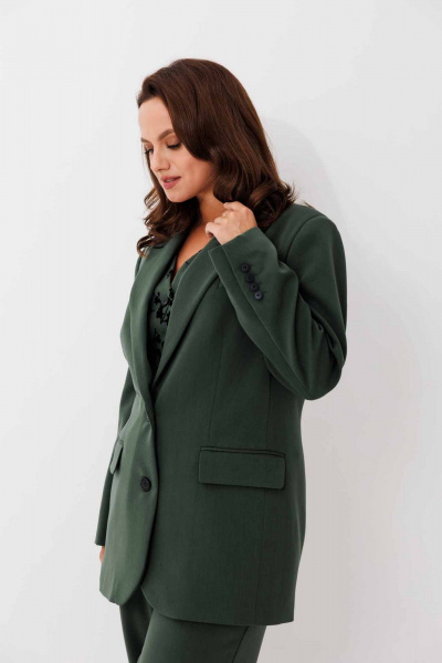 Брюки, жакет Mislana 1267/1 зеленый - фото 4