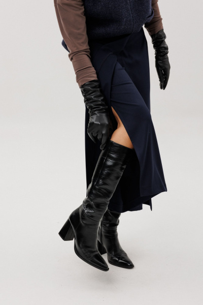 Кюлоты Ma Vie М-719 синий - фото 4