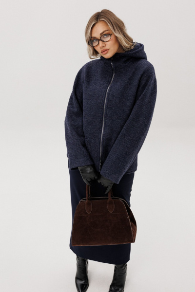 Куртка Ma Vie М-720 синий - фото 3