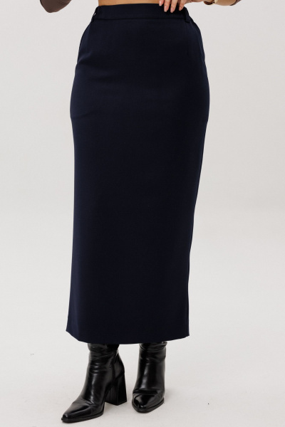 Джемпер, юбка Ma Vie М-721 синий - фото 3