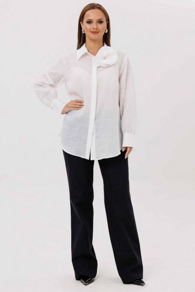 Блуза Mislana 1241 белый - фото 3