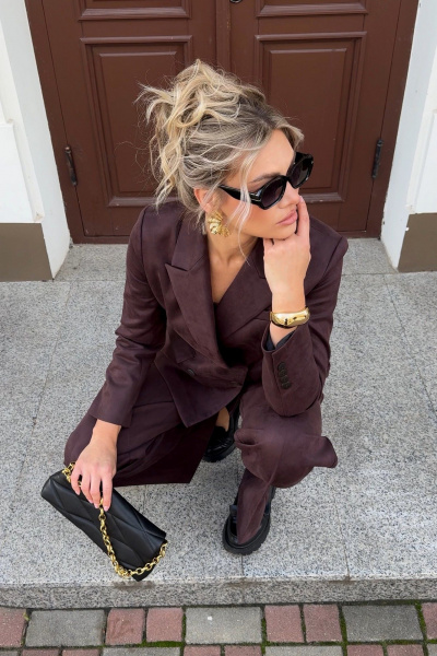 Брюки DNM 040 коричневый - фото 3