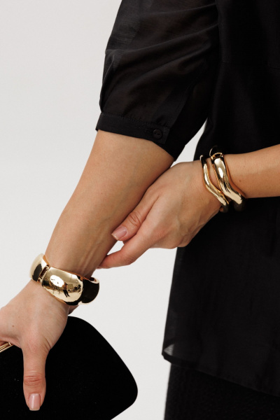 Блуза Ma Vie М-724-1 черный - фото 2