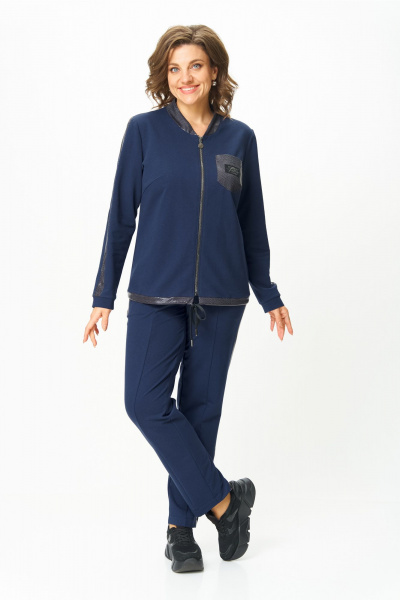 Блуза, брюки Bonna Image 455/1 синий - фото 10