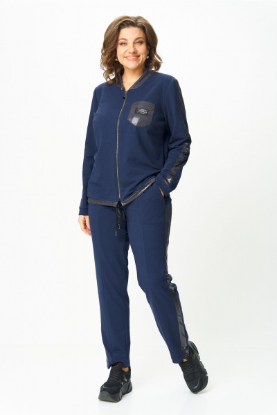 Блуза, брюки Bonna Image 455/1 синий - фото 1