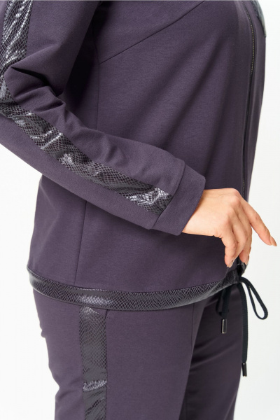 Блуза, брюки Bonna Image 455/2 серо-фиолетовый - фото 6