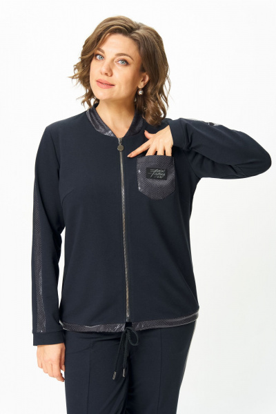 Блуза, брюки Bonna Image 455/3 темно-серый - фото 5