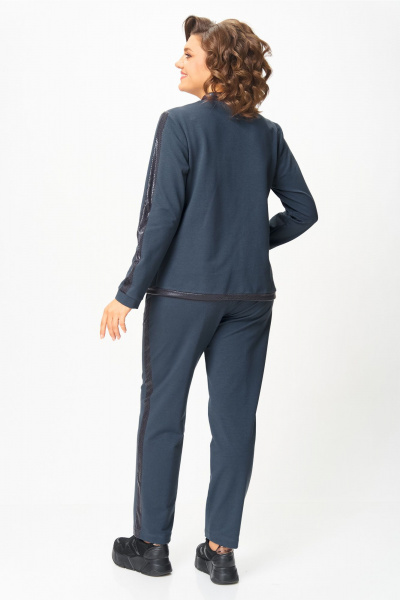 Блуза, брюки Bonna Image 455/4 серый - фото 5