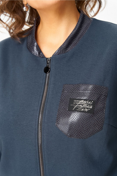 Блуза, брюки Bonna Image 455/4 серый - фото 3