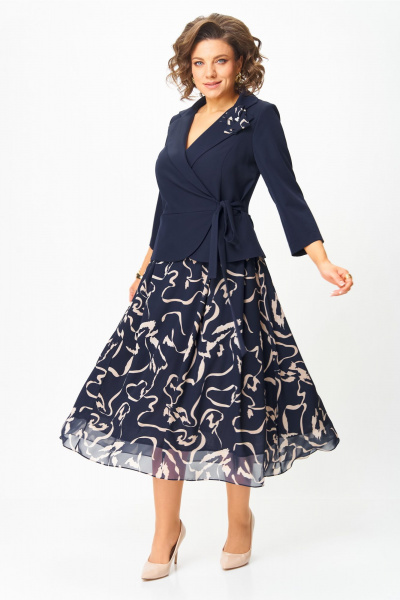 Платье Bonna Image 922-1/5 синий - фото 1