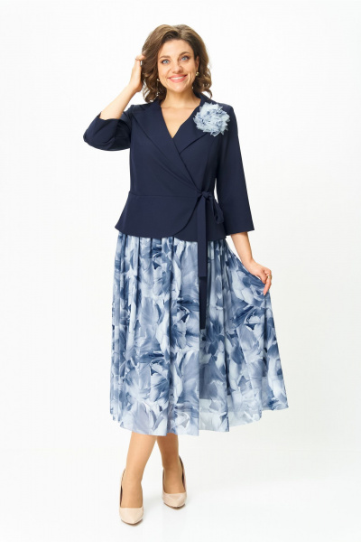 Платье Bonna Image 922/1 синий - фото 1