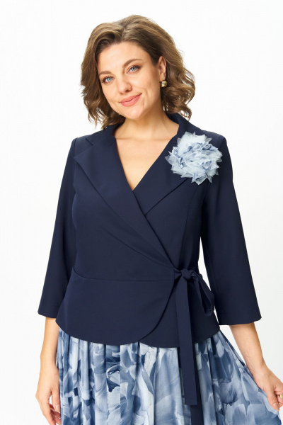 Платье Bonna Image 922/1 синий - фото 5