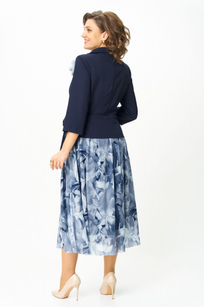 Платье Bonna Image 922/1 синий - фото 4