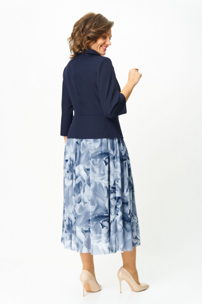 Платье Bonna Image 922/1 синий - фото 3