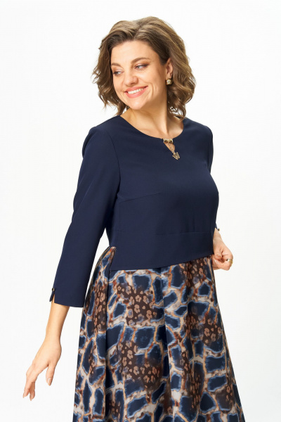 Платье Bonna Image 954-1/1 синий - фото 8