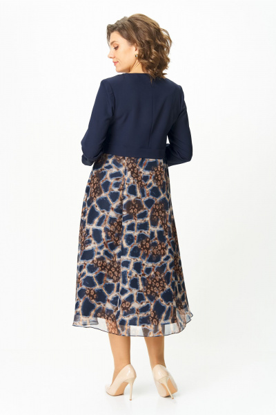 Платье Bonna Image 954-1/1 синий - фото 6