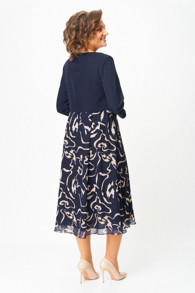 Платье Bonna Image 954-1/2 синий - фото 6