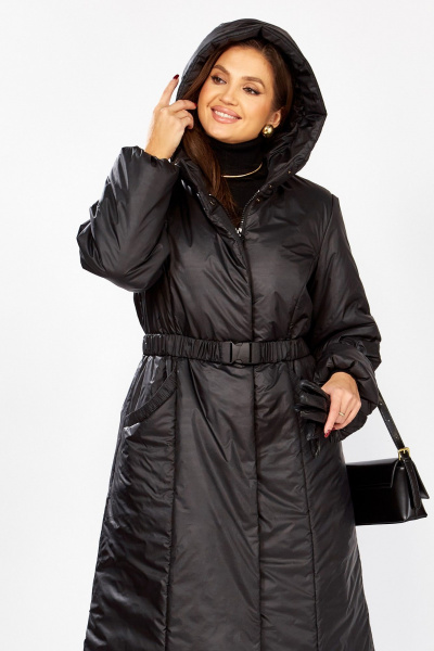 Пальто Lady Secret 8297 черный - фото 9