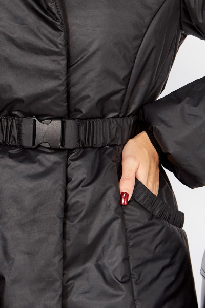 Пальто Lady Secret 8297 черный - фото 8