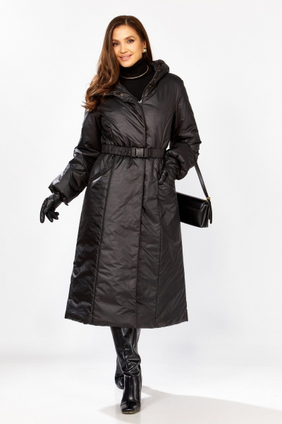 Пальто Lady Secret 8297 черный - фото 2