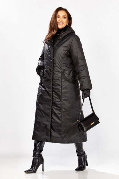 Пальто Lady Secret 8297 черный - фото 3