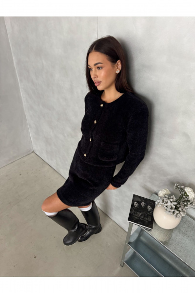 Блейзер THE.WOMAN 0377 черный - фото 1