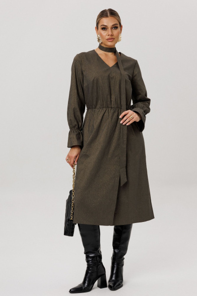 Платье Anelli 1745 золотые_струны - фото 9