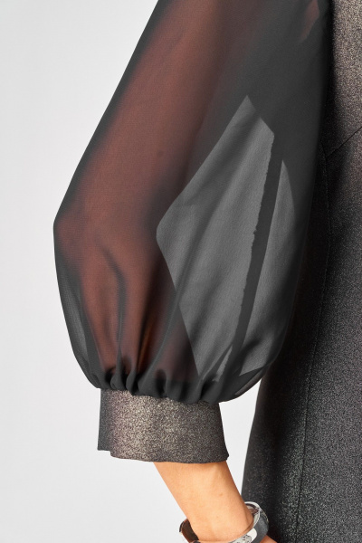 Платье EVA GRANT 7310D графит - фото 6