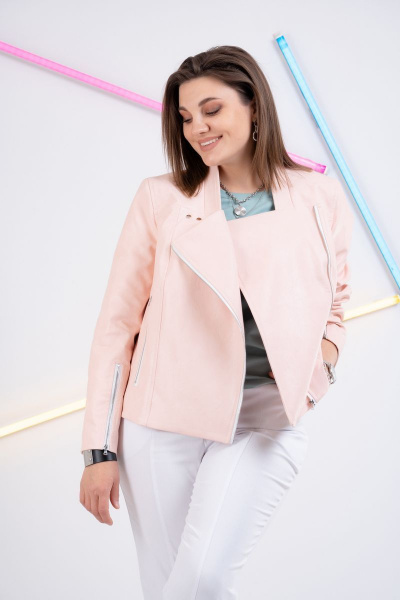 Куртка GRATTO 7113 нежно-розовый - фото 1