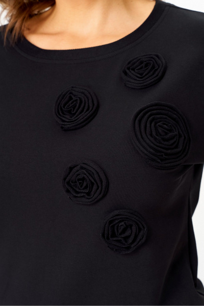 Джемпер Rumoda 2268 черный - фото 4