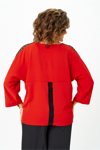 Блуза Rumoda 2274_дл. красный - фото 8