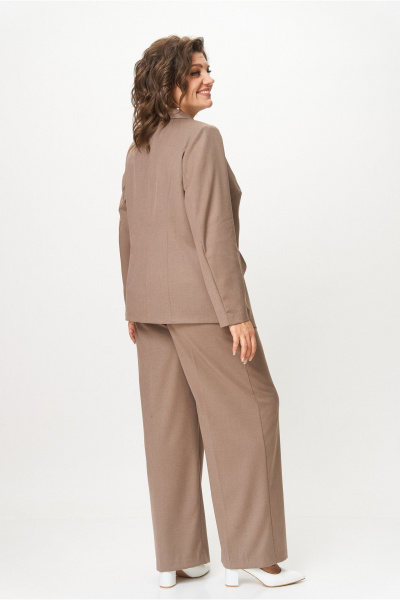 Брюки, жакет БАГРЯНИЦА 5093 капучино - фото 3